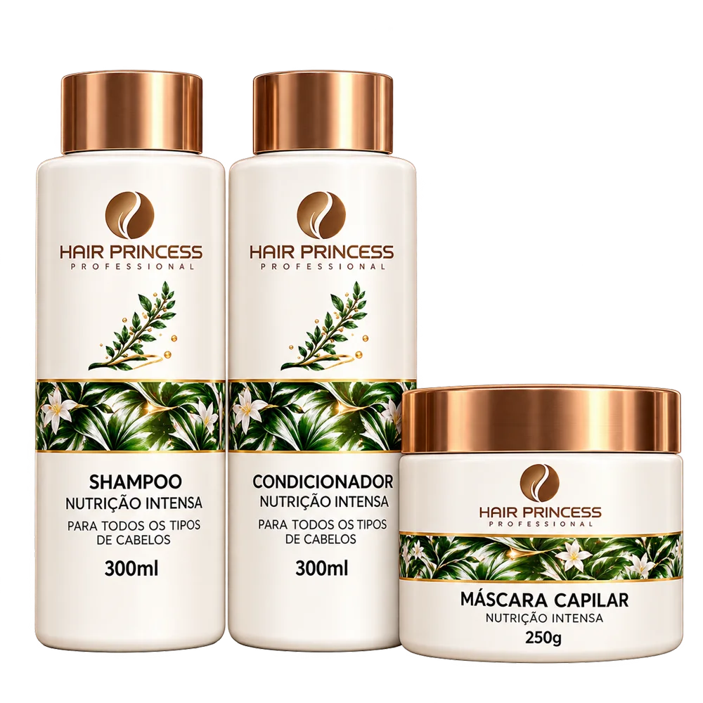 Linha de nutrição intensa Hair Princess Professional